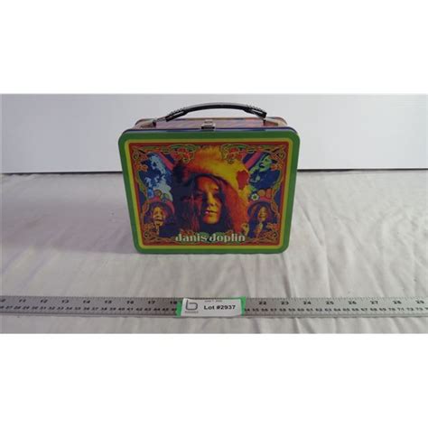 Vintage 2000 TV Janis Joplin VANDOR Lunch Box 